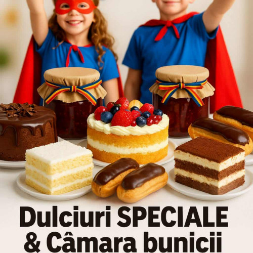 Dulciuri tradiționale și bunătăți de casă pentru sprijinirea copiilor cu autism la Galați