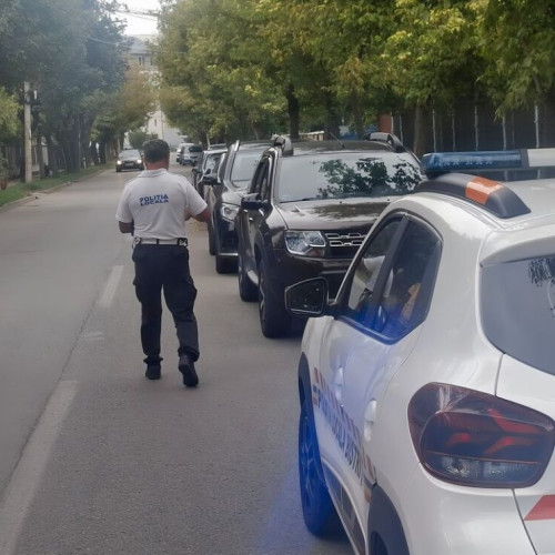 Oprirea interzisă pe strada Cuza Vodă pentru fluidizarea traficului