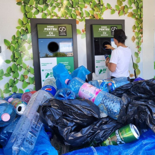 Rezultatele colectării de ambalaje din plastic, metal și sticle în Bistrița-Năsăud