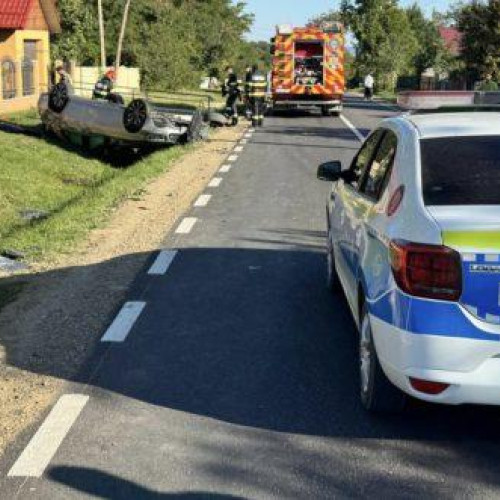 Doi copii și tatăl lor au fost răniți într-un accident rutier la Santa Mare
