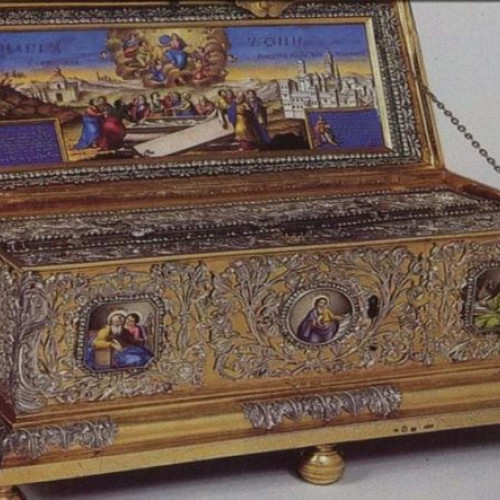 Cinstitul Brâu al Maicii Domnului ajunge la Schitul Sfântul Efrem cel Nou din Cristian