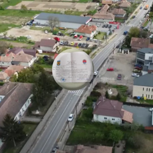 O femeie din Mihai Viteazu a fost somată să curețe trotuare inexistente