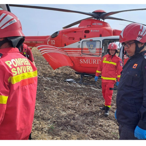 Doi bărbați răniți grav într-un accident aviatic la Iași, anchetă în curs