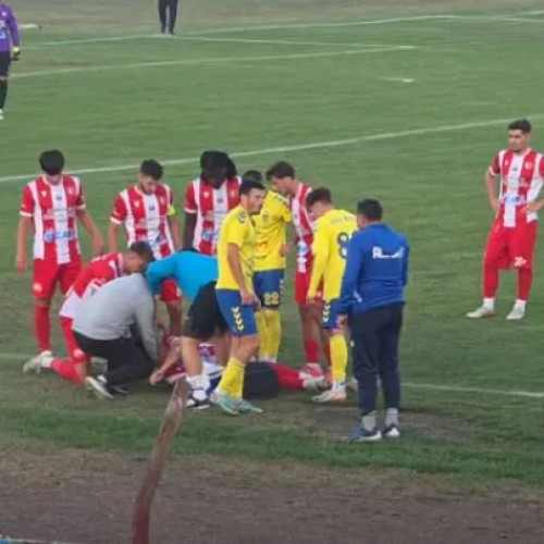 Jucătorul Jeong Jonjae a leșinat pe teren în meciul dintre Sticla Arieșul Turda și Minaur Baia Mare