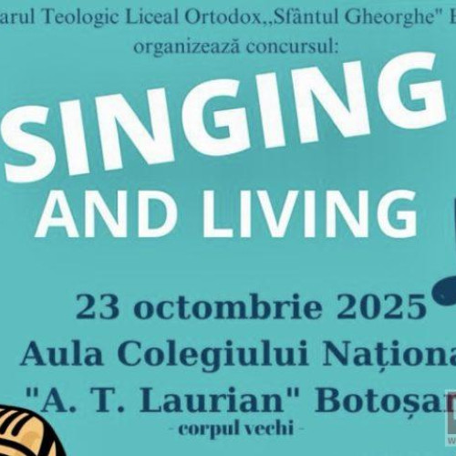 Seminarul Teologic din Botoșani lansează proiectul „Singing and Living” pentru liceeni