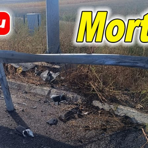 Accident mortal în sensul giratoriu de pe drumul de legătură E85 și A7