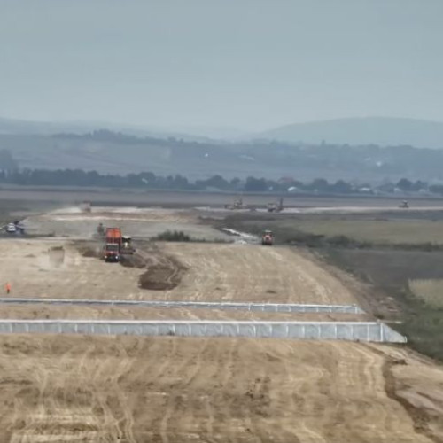 Lucrările pe tronsonul Bacău-Pașcani al A7 aproape de 40% finalizare