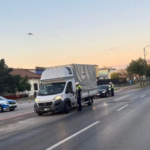 Acțiune a poliției rutieră în Vrancea pentru siguranța pe drumuri