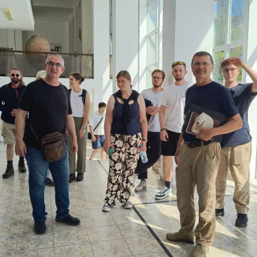 Studenții au vizitat complexul muzeal Histria pentru a descoperi patrimoniul Dobrogei