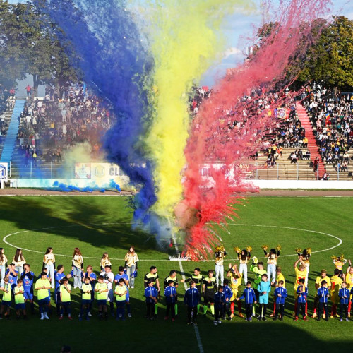 România a învins Italia într-un meci caritabil de fotbal la Medgidia