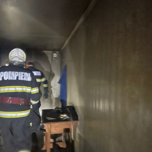 Două incendii în Neamț au mobilizat pompierii; un bărbat a murit