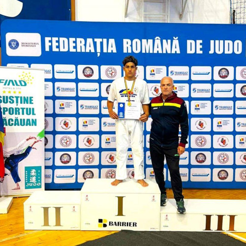 Iliuță Dobra, campion național la judo Ne Waza pentru categoria U14 +66 kg