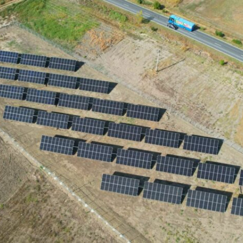 Primăria Gălbinași a finalizat cel mai mare parc fotovoltaic rural din Buzău