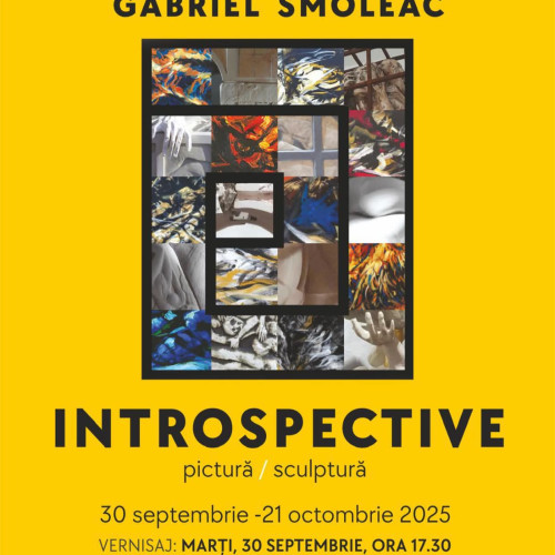 Expoziția „Introspective” aduce la Târgu Jiu lucrări de pictură și sculptură