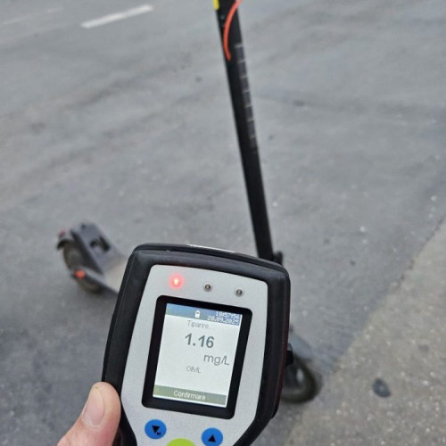 Poliția din Focșani a sancționat 49 de bicicliști și trotinetiști duminică