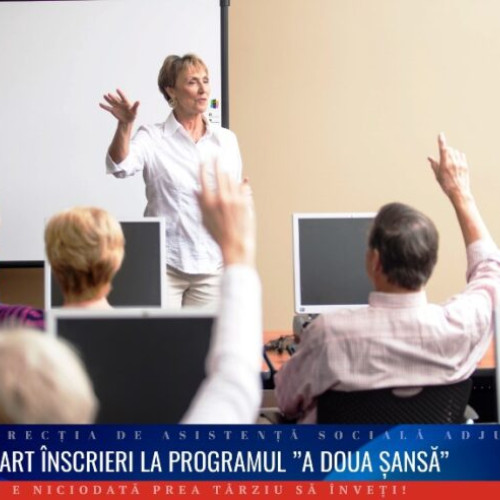 Programul „A doua șansă” oferă posibilitatea de a termina clasele primare la Adjud
