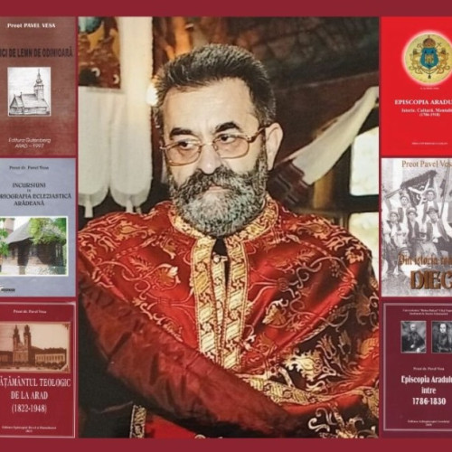 Expoziție dedicată părintelui Pavel Vesa, la Palatul Cultural Arad