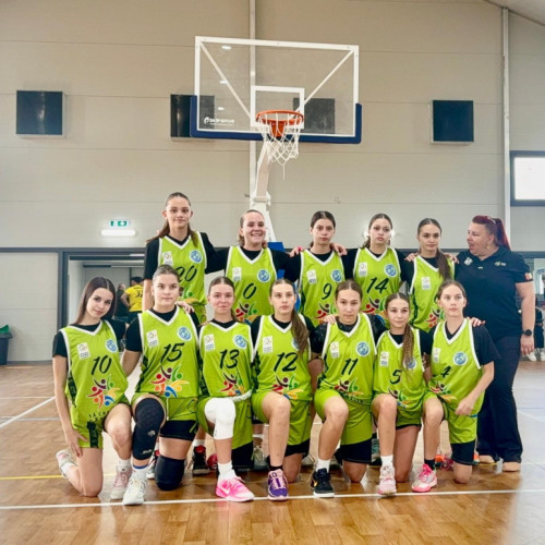 LPS Galați dominante în primul turneu al Campionatului Național Under 15 la baschet