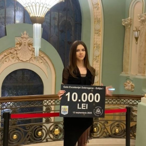 Ioana Butnariu, elevă premiantă, visează la studii economice după succese în turism și antreprenoriat