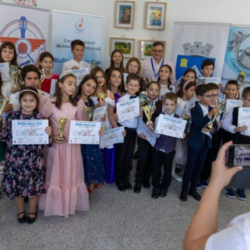 Concurs muzical la Buftea cu aproape 400 de copii din toată țara