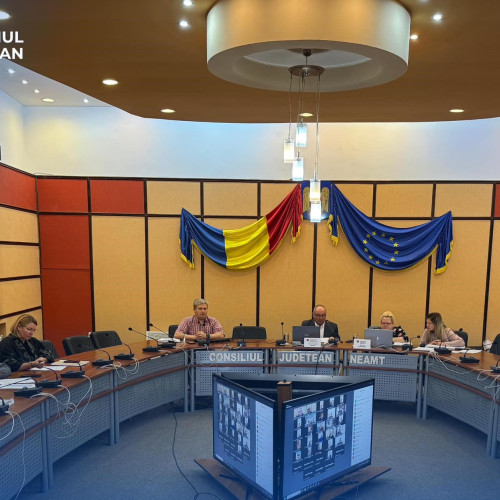 Consiliul Judeţean Neamţ a aprobat rectificarea bugetului și noi asocieri