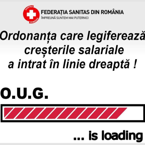 Sanitas Dâmbovița: Ordonanța pentru creșterile salariale intră pe ultima sută de metri.