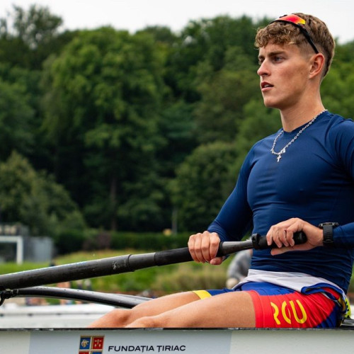 Sergiu Anfimov, tânărul canotor care îmbină studii și performanțe internaționale