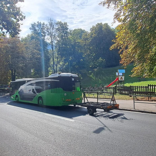 Linia 20 Brașov suspendată parțial în weekend din cauza Trofeului CNVC Poiana Brașov