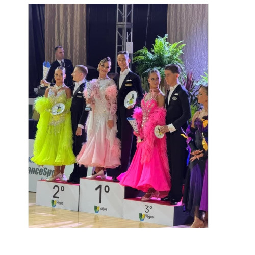 Eric și Ingrid Dragotă, campioni la dans sportiv la Timișoara și WDSF Junior 2