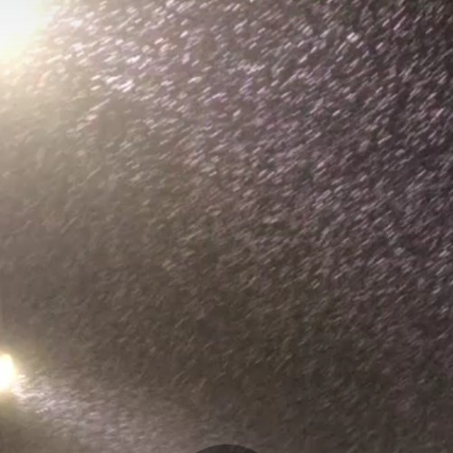 Drumul Național 67C – Transalpina, umed și cu vizibilitate scăzută din cauza ceții și ninsorii