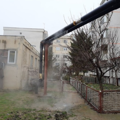 Constanța: avarie la rețeaua de termoficare afectează trei puncte termice în zona Capitol