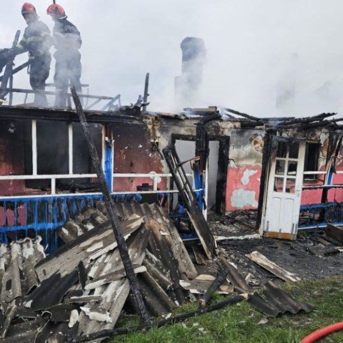 Bătrână moartă în incendiu la Popeni, comuna George Enescu