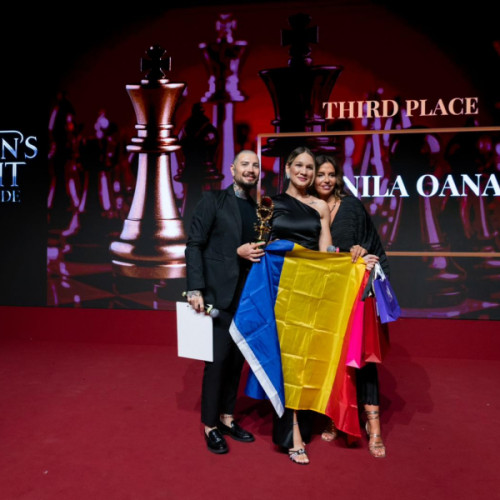 Oana Dănilă a câștigat locul 3 la competiția internațională The Queens Night de la Milano