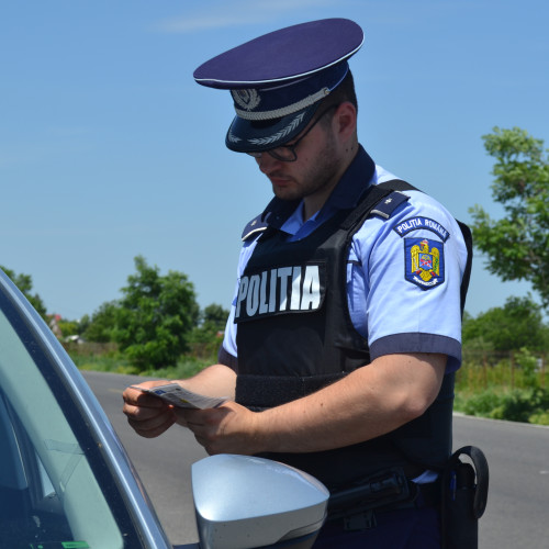 Acțiune a polițiștilor la Darabani pentru siguranța rutieră și prevenirii accidentelor