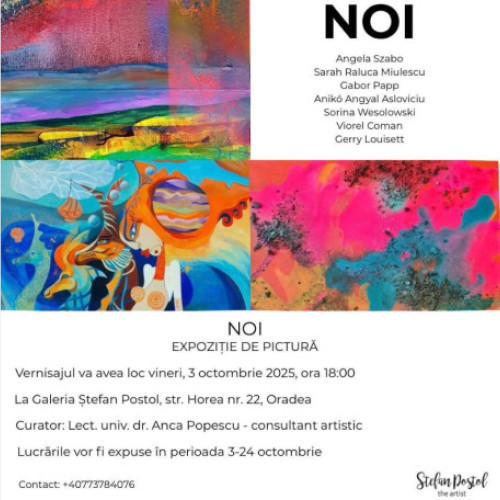 Expoziția „Noi” prezintă lucrările artiștilor din tabăra Festivalului SculpFest 2025