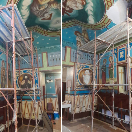 Biserica din Albești are nevoie de sprijin pentru reparații urgente după renovarea acoperișului