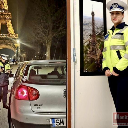 Simona Țurcanu, polițistă din România, desfășoară o nouă misiune în Franța
