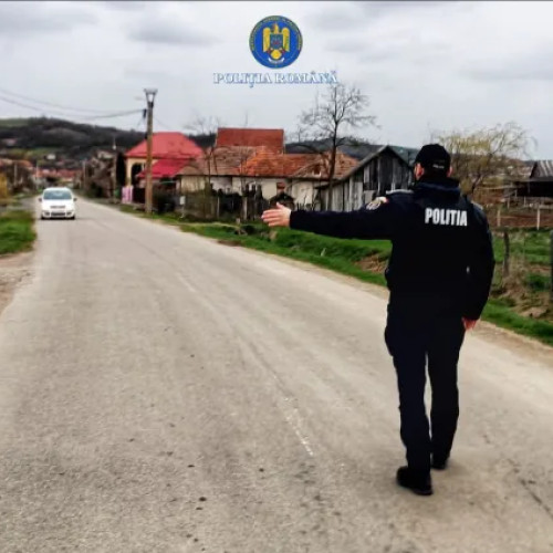 Acțiune integrată a polițiștilor și jandarmilor în comuna Gherla pentru siguranța rutieră