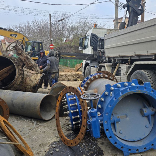 Întrerupere temporară a apei potabile în Medgidia pentru lucrări de modernizare