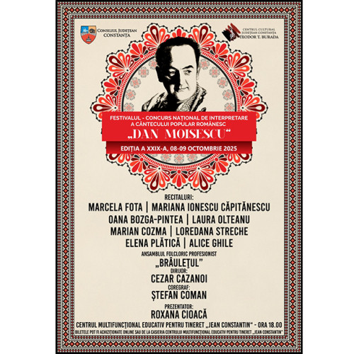 Festivalul Dan Moisescu aduce acustica folclorului autentic la Constanța