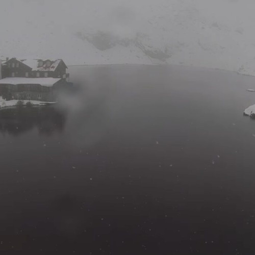 Stratul de zăpadă din județul Sibiu atinge 19 centimetri la Bâlea Lac