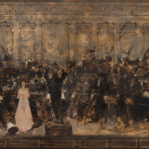 Expoziția „Enescu și Minotaurul” readuce în atenție parcursul artistic al compozitorului