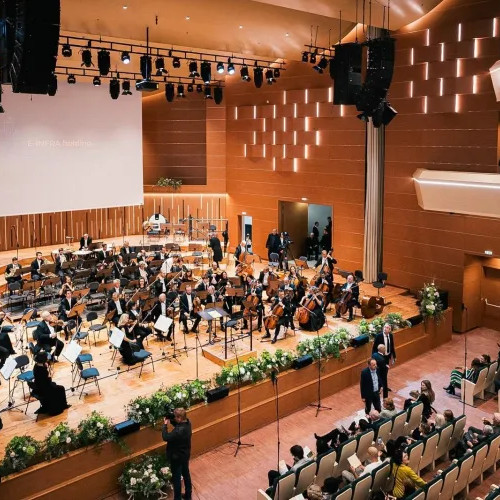 Filarmonica „Transilvania” a susținut primul concert în noua sală Héritage din Cluj
