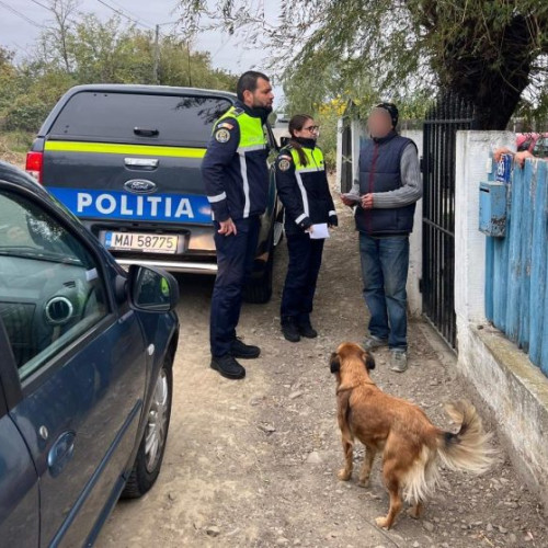 Polițiștii din Vrancea promovează respectul față de animale în comunele Jariștea și Vânători