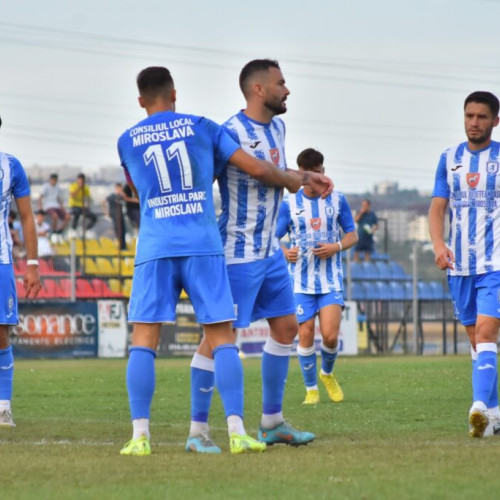Știința Miroslava și ACS USV Iași au terminat la egalitate derby-ul județean din Liga a III-a