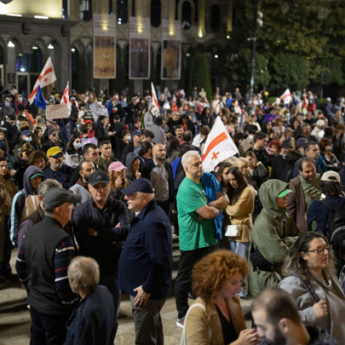Ciocniri violente la Tbilisi la alegerile municipale din Georgia