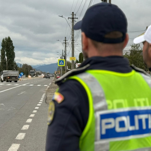 Acțiuni ale polițiștilor rutieri pentru siguranța pietonilor și respectarea priorității în trafic