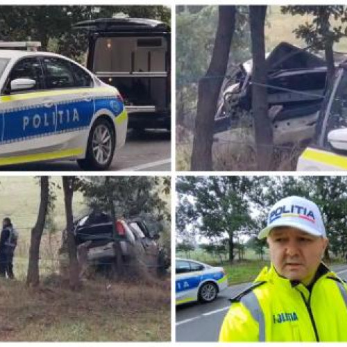 Doi oameni morți în accident rutier la ieșirea din Miersig, județul Bihor