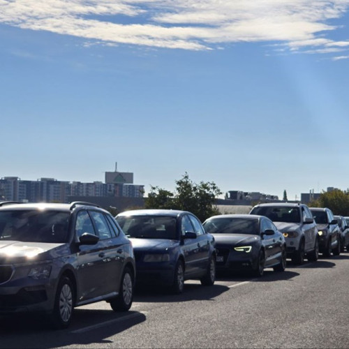 Trafic intens pe drumul dintre Constanța și Ovidiu din cauza târgului