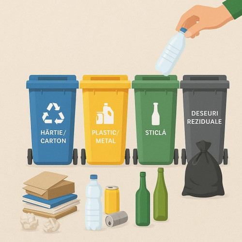 Adi Salubritate reamintește importanța colectării selective a deșeurilor